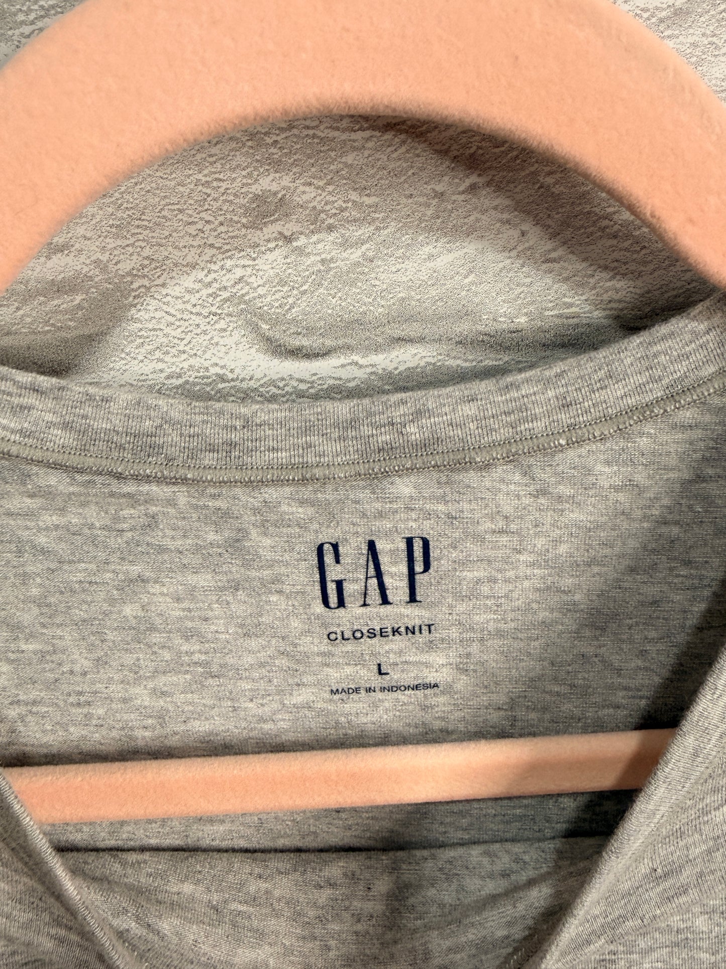 "Look Me In The Eye" Upcycled GAP Short Sleeve T-Shirt