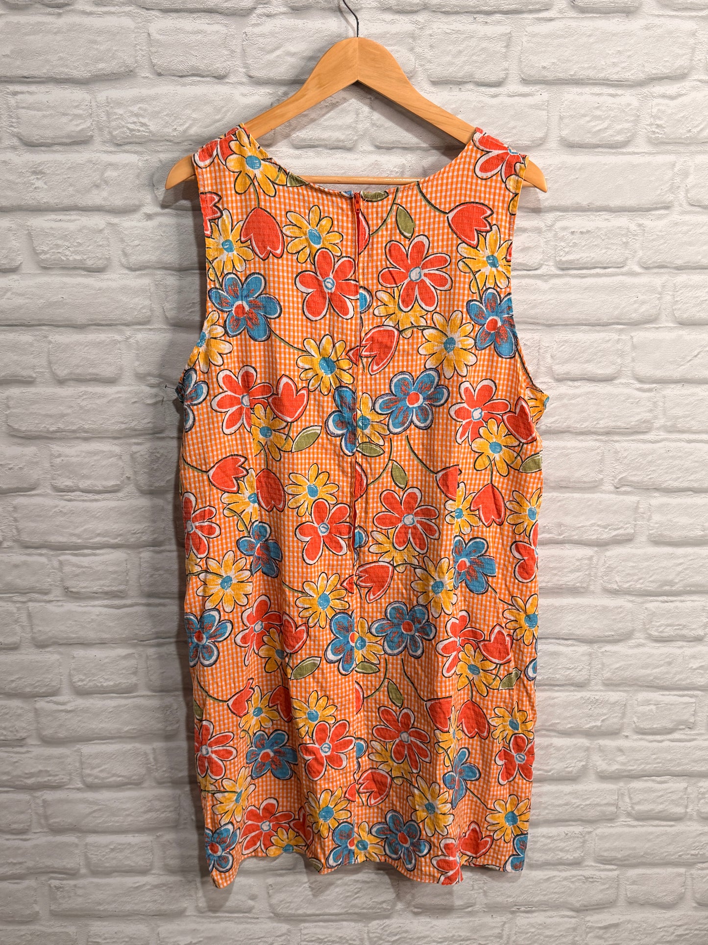 Old Navy Spaghetti Strap Pink Floral Dress