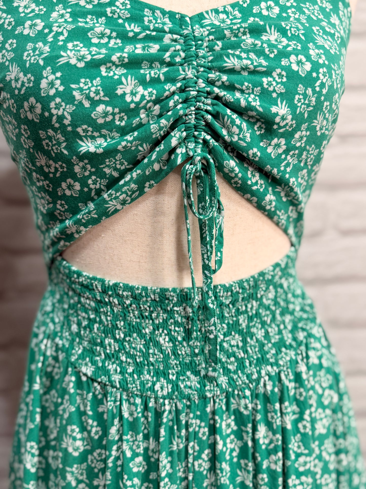 Hollister Spaghetti Strap Cut Out Jumper