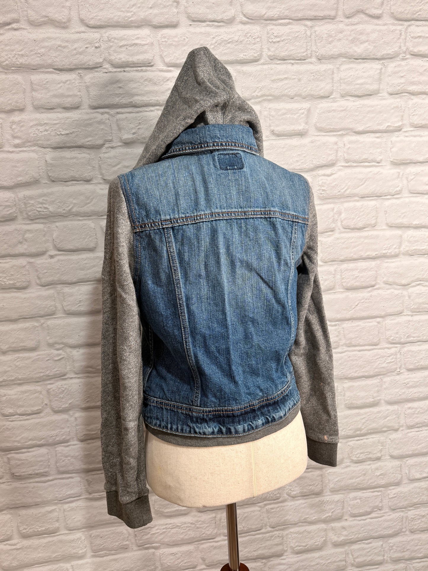 American Eagle Denim Layered Jacket