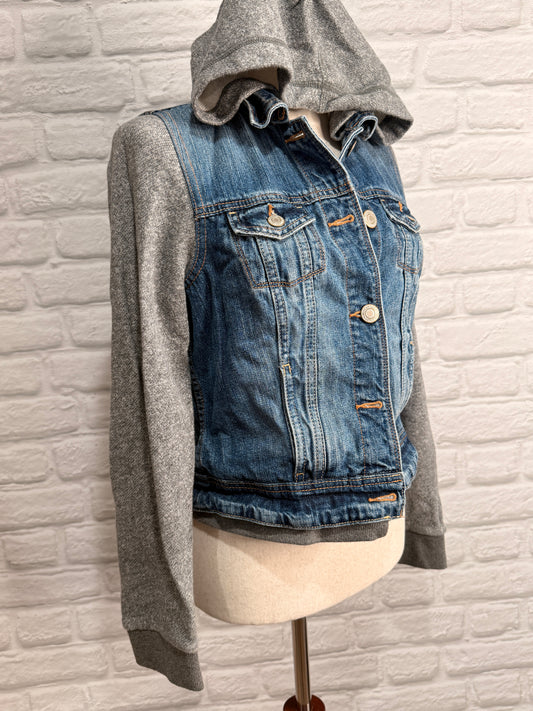 American Eagle Denim Layered Jacket