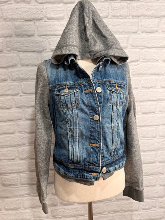 American Eagle Denim Layered Jacket