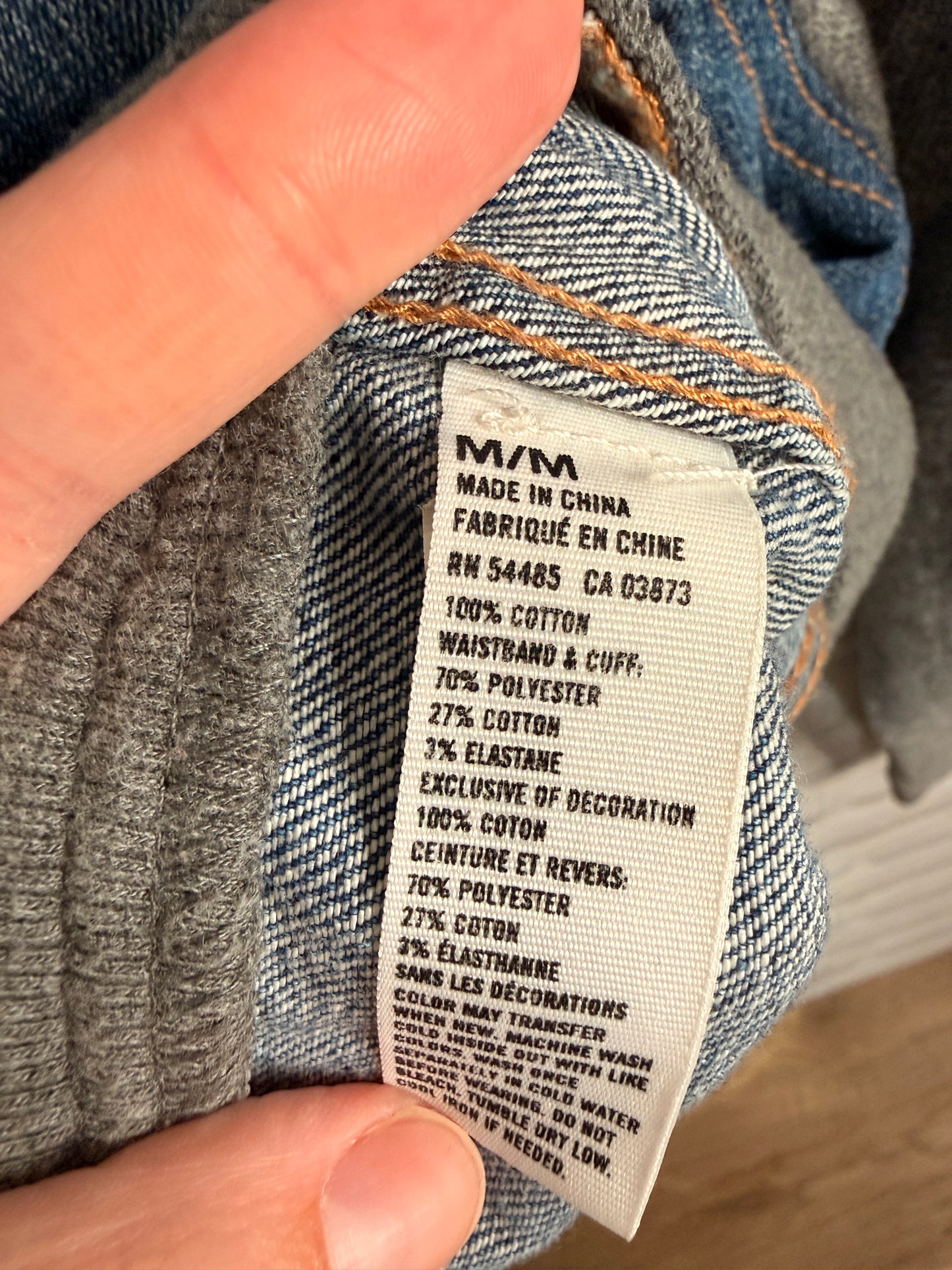 American Eagle Denim Layered Jacket