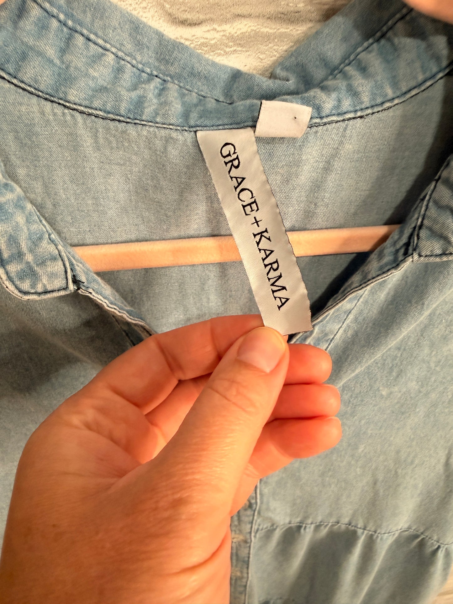 Grace and Karma Denim Dress