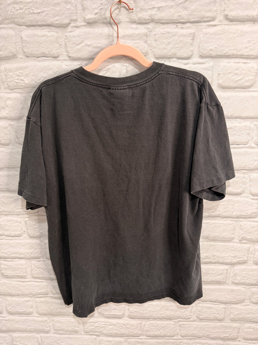 Vintage 90s Black Reebok Tshirt