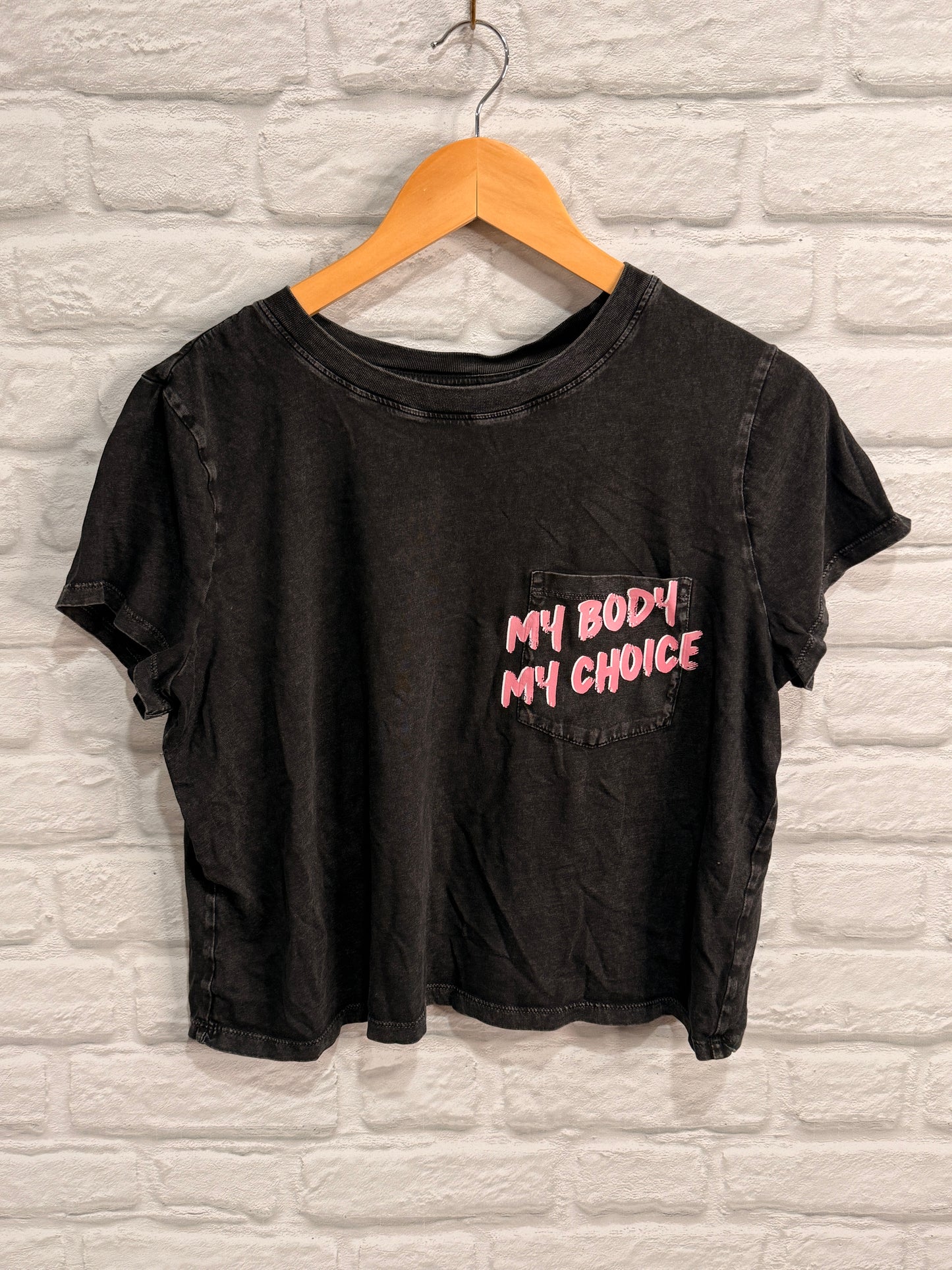 DoGoodly Upcycled Tshirt, "Not A Monster" print