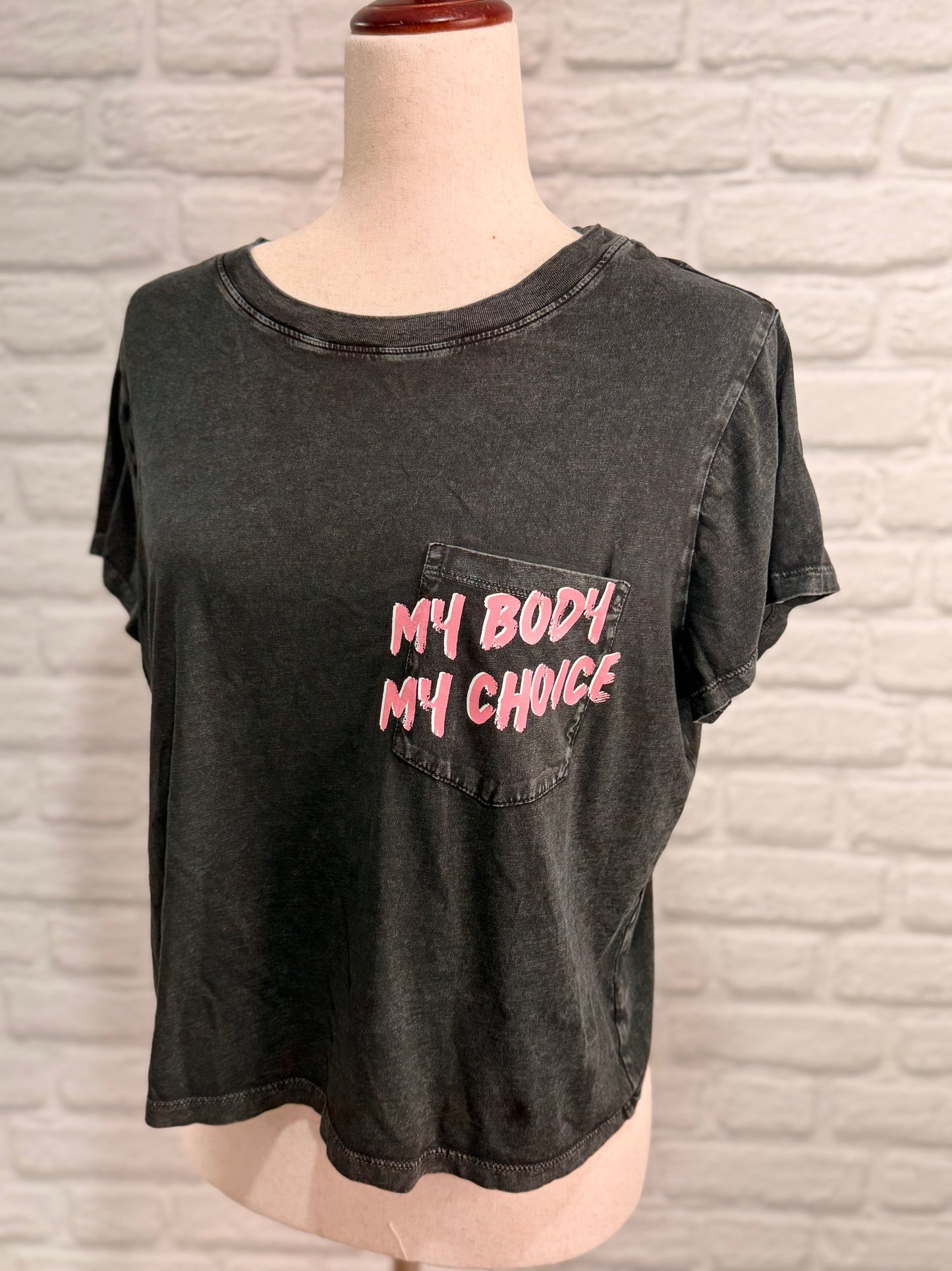 DoGoodly Upcycled Tshirt, "Not A Monster" print