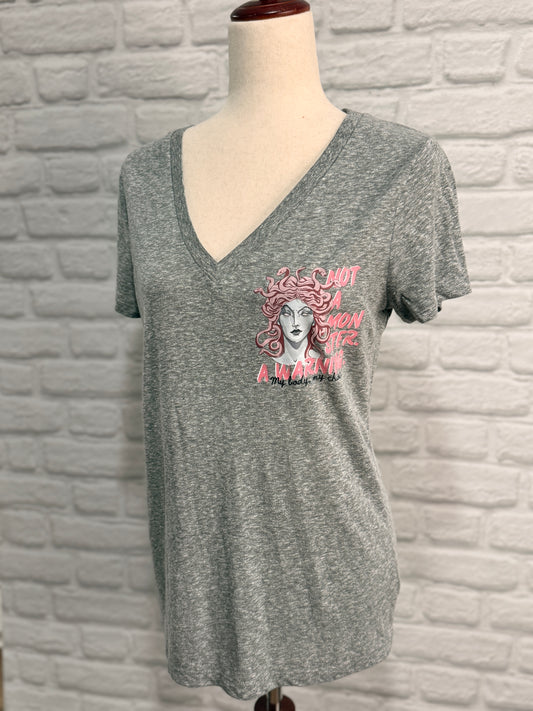 DoGoodly Up-cycled T-shirt, "Not A Monster" Print