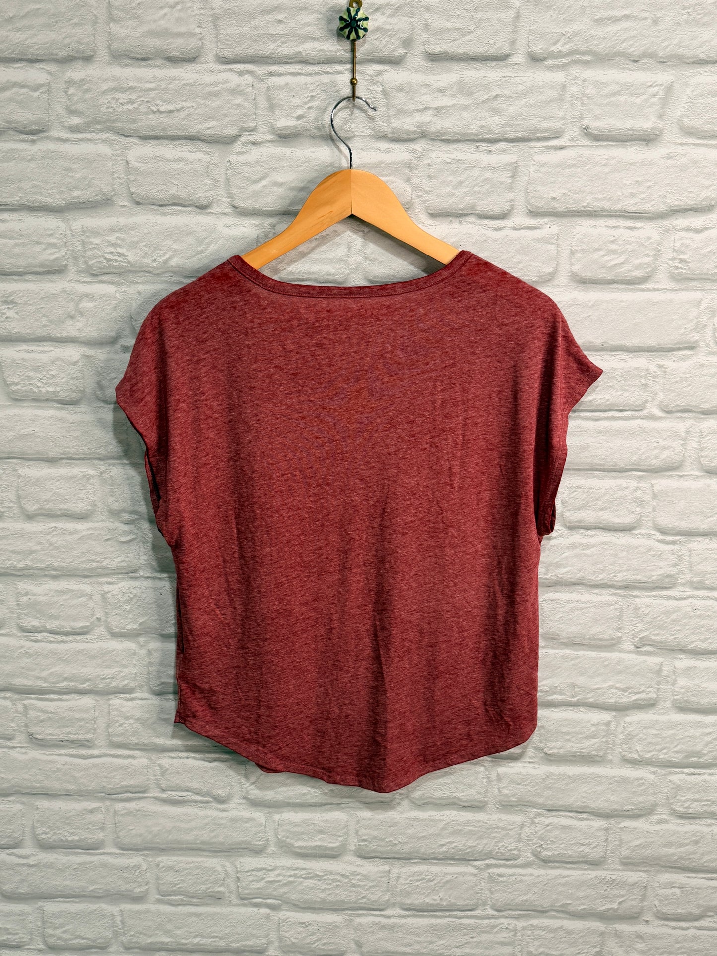 DoGoodly Up-cycled T-shirt "Nothing Changes" Print