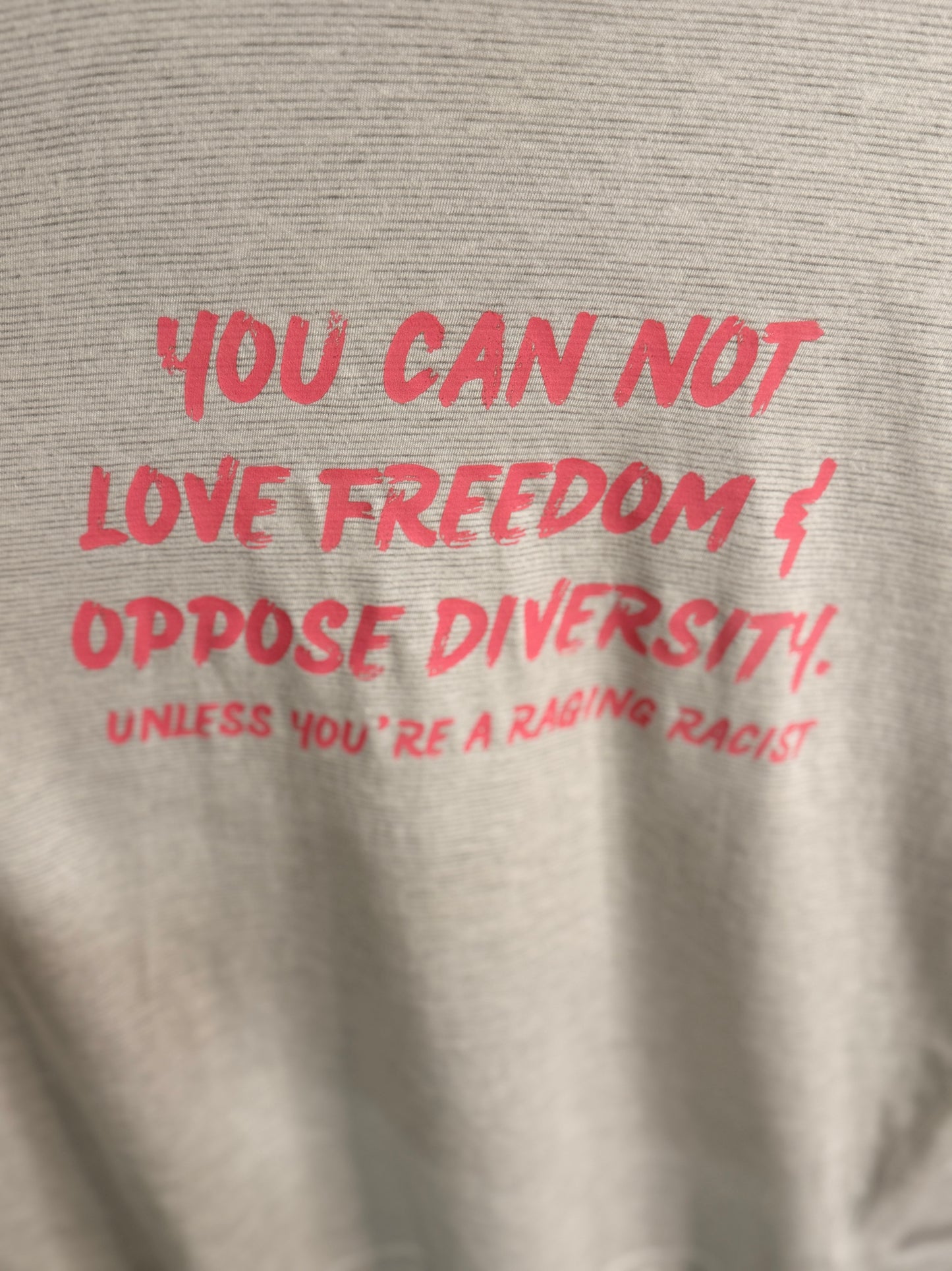 DoGoodly Up-cycled T-Shirt, "You Cannot" Print