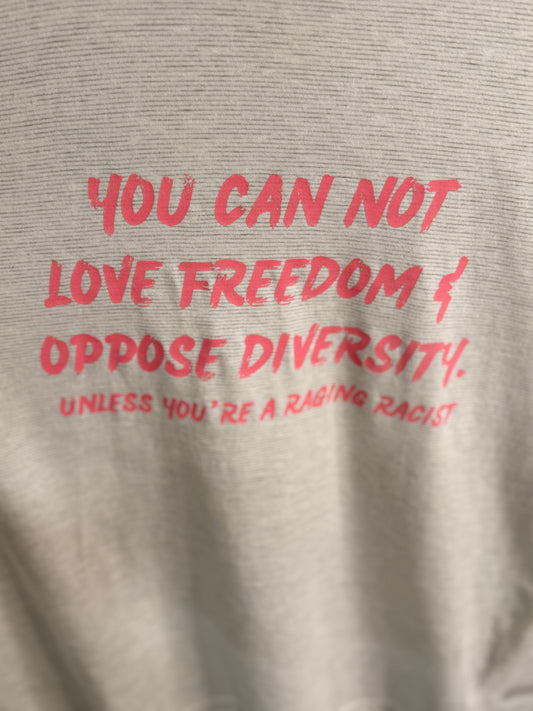 DoGoodly Up-cycled T-Shirt, "You Cannot" Print