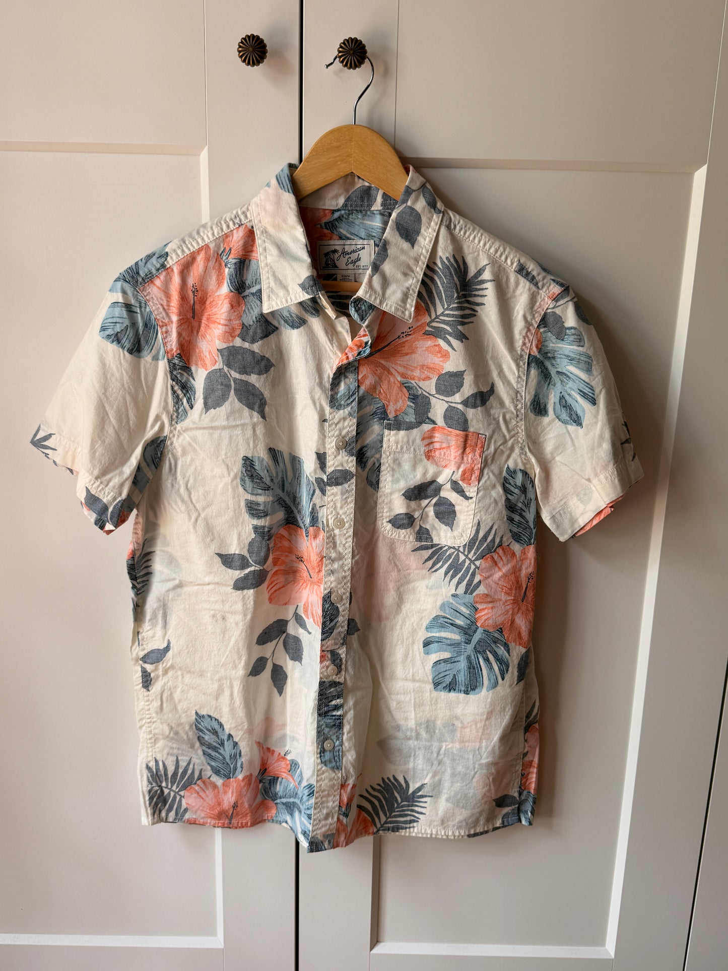American Eagle Button-Down Shirt