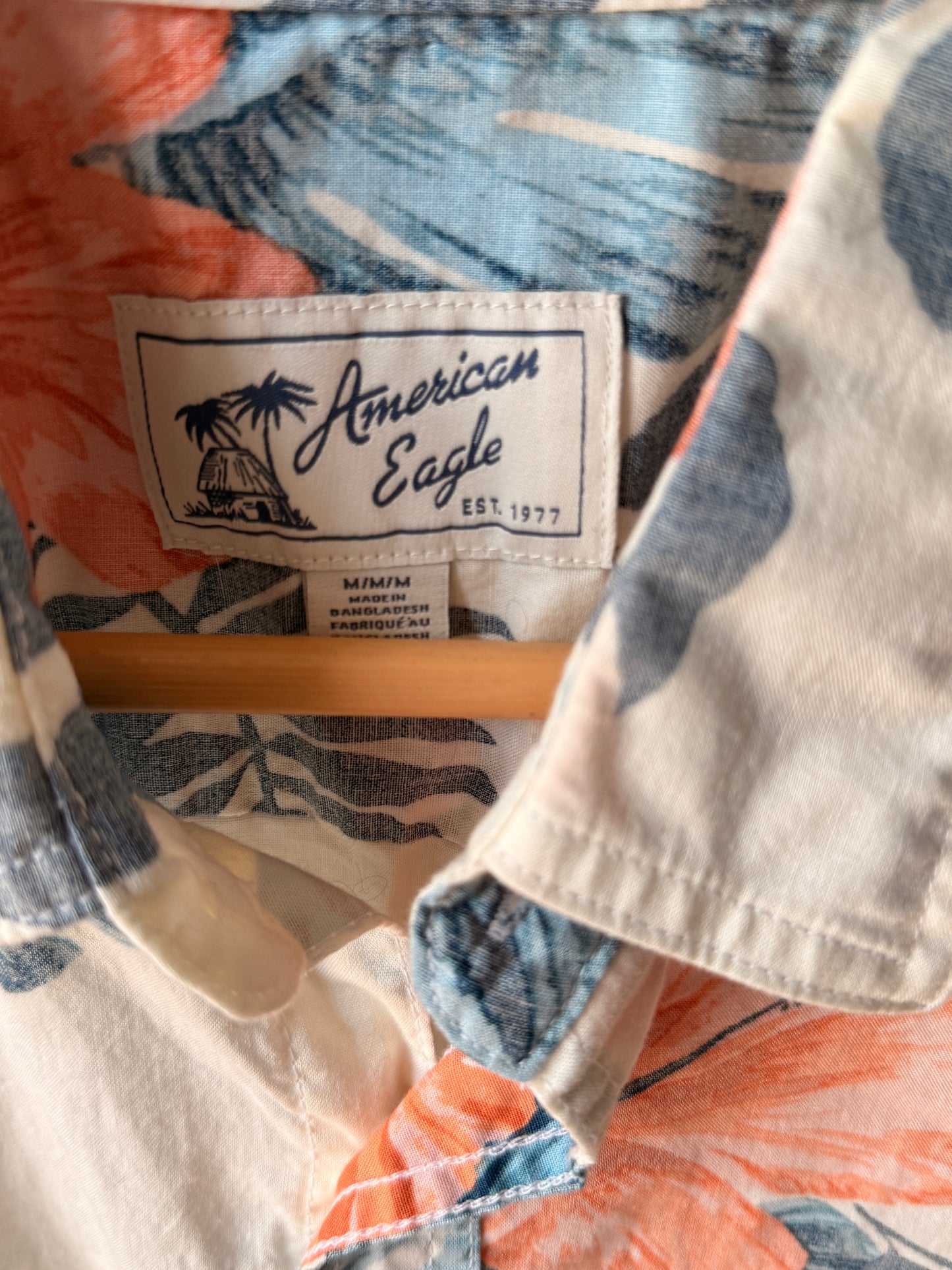 American Eagle Button-Down Shirt